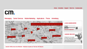What Mobilant.de website looked like in 2016 (7 years ago)