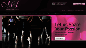 What Mandidancewear.com website looked like in 2016 (7 years ago)
