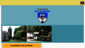 What Mairie-val-de-meuse.fr website looked like in 2016 (7 years ago)