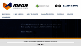 What Megaisencoes.com.br website looked like in 2016 (7 years ago)