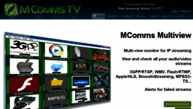 What Mcommstv.com website looked like in 2016 (7 years ago)