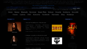 What Metalside.pl website looked like in 2016 (7 years ago)
