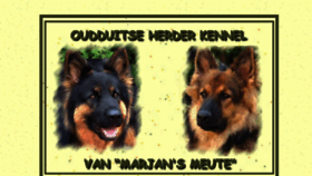 What Marjansmeute.nl website looked like in 2016 (8 years ago)