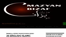 What Mazyanbizaf.com website looked like in 2016 (7 years ago)