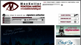 What Mackellarmarketing.com website looked like in 2016 (7 years ago)