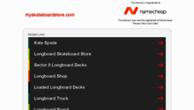 What Myskateboardstore.com website looked like in 2016 (7 years ago)