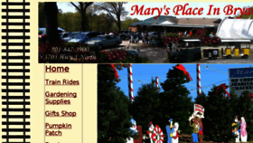 What Marysplaceinbryant.com website looked like in 2016 (7 years ago)