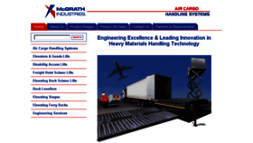 What Mcgrath-industries.com website looked like in 2016 (7 years ago)