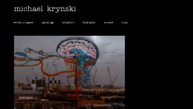 What Michaelkrynski.com website looked like in 2016 (8 years ago)