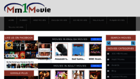What Mm1movie.com website looked like in 2016 (7 years ago)