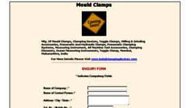 What Mouldclamps.com website looked like in 2016 (7 years ago)