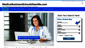 What Medicalassistantschoolsnearme.com website looked like in 2016 (7 years ago)