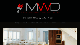 What Mwdecorator.co.nz website looked like in 2016 (7 years ago)