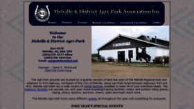 What Melvilleagripark.com website looked like in 2016 (7 years ago)