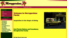 What Merrygardens.net website looked like in 2016 (7 years ago)