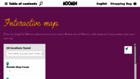 What Moominshop.fi website looked like in 2016 (7 years ago)