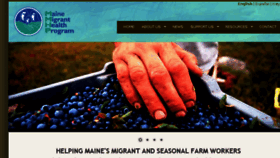 What Mainemigrant.org website looked like in 2016 (7 years ago)