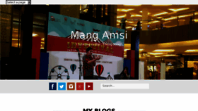 What Mangamsi.com website looked like in 2016 (7 years ago)