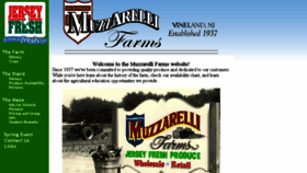 What Muzzarellifarms.com website looked like in 2016 (7 years ago)