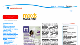 What Moodsmag.com website looked like in 2016 (7 years ago)