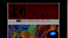 What Morrisonglassart.com website looked like in 2016 (7 years ago)