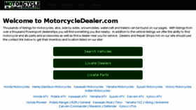 What Motorcycleinventory.com website looked like in 2016 (7 years ago)