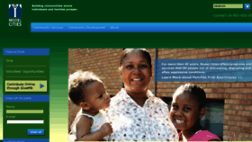What Modelcities.org website looked like in 2016 (8 years ago)