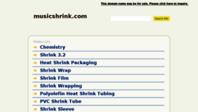 What Musicshrink.com website looked like in 2016 (7 years ago)