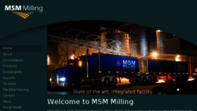 What Msmmilling.com.au website looked like in 2016 (7 years ago)