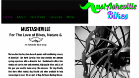 What Mustashevillebikes.com website looked like in 2016 (7 years ago)
