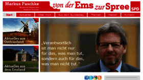 What Markus-paschke.de website looked like in 2016 (7 years ago)