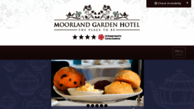 What Moorlandgardenhotel.co.uk website looked like in 2016 (7 years ago)