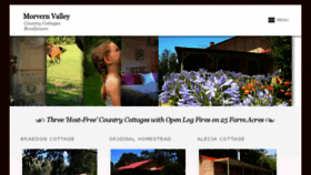 What Morvern-valley.com website looked like in 2016 (9 years ago)