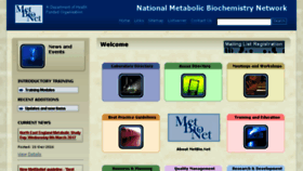What Metbio.net website looked like in 2016 (7 years ago)