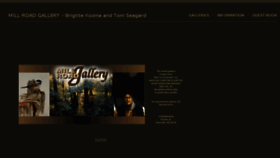 What Millroadgallery.com website looked like in 2016 (7 years ago)