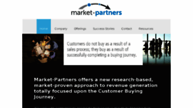 What Market-partners.com website looked like in 2016 (7 years ago)