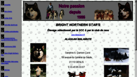 What Malamute21.fr website looked like in 2016 (7 years ago)