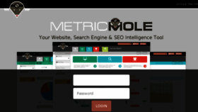 What Metricmole.com website looked like in 2016 (7 years ago)