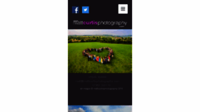 What Mattcurtisphotography.com website looked like in 2016 (7 years ago)