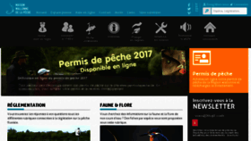 What Maisondelapeche.be website looked like in 2017 (8 years ago)