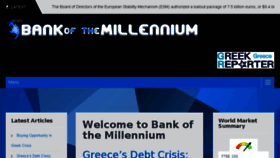 What Millenniumbank.gr website looked like in 2017 (7 years ago)