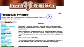 What Mamashealth.com website looked like in 2017 (7 years ago)