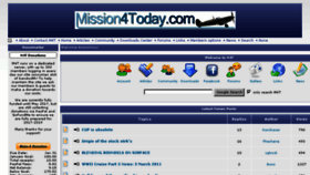 What Mission4today.com website looked like in 2017 (7 years ago)