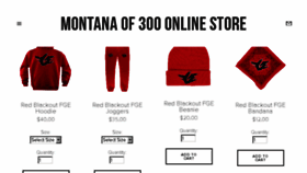 What Montana300.com website looked like in 2017 (7 years ago)