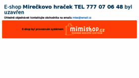 What Mtec.mimishop.cz website looked like in 2017 (7 years ago)