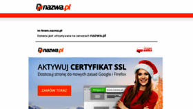 What M-kram.nazwa.pl website looked like in 2017 (7 years ago)