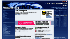 What Mfkweb.org website looked like in 2017 (7 years ago)