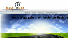 What Medconet.de website looked like in 2017 (7 years ago)