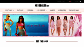 What Missbardo.com website looked like in 2017 (7 years ago)