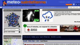 What Meteo-saintetienne.com website looked like in 2017 (7 years ago)